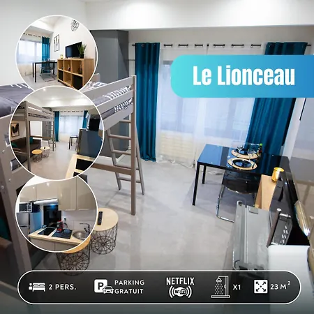 Le Lionceau, Proche Ville, Fibre&Netflix, Parking Montbéliard Exterior photo